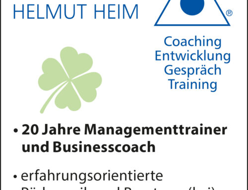 Geschäftsjubiläum Businesscoaching und Managementtraining